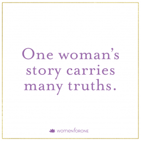One woman's story carries multiple truths.